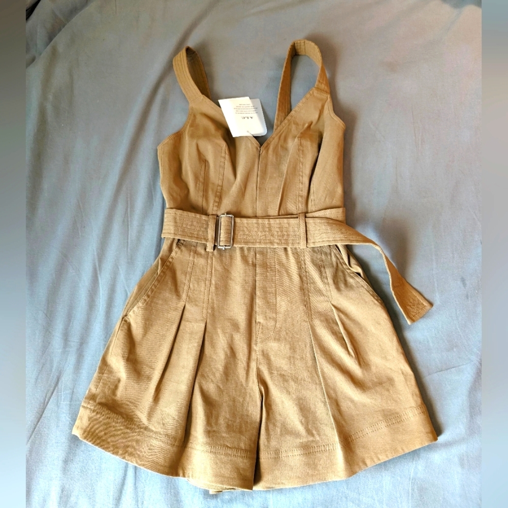 A.L.C. Linen Romper Gracie Sz 0